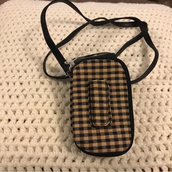 Longaberger Crossbody Phone Case with leather strap - Picture 6 of 10